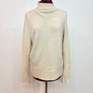 Madewell Alpaca Wool Cowl pull over long sleeve sweater Size M